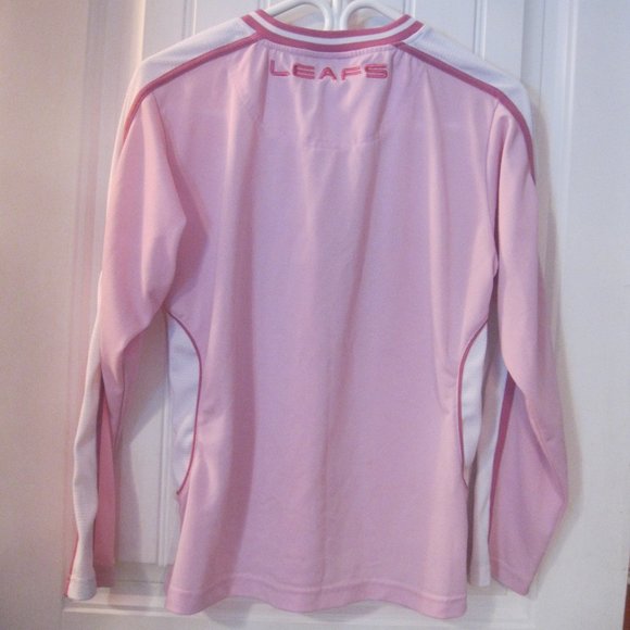 NHL Toronto Maple Leafs Long Sleeve V Neck Top - Picture 8 of 8